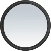 Sibel Spiegel Magic Met Handvat Zwart 26mm