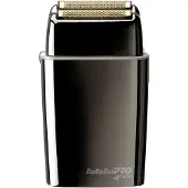 Babyliss PRO 4Artists Gunsteel Metal Double Foil Shaver Gunsteel