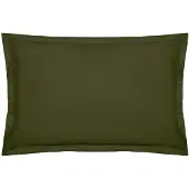 Atmosphera Katoen kussensloop - Set van 2 stuks - 50x70cm - Kaki