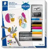 Staedtler Line Art x Botanical Set, set van 10 stuks