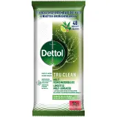 Dettol 6x Reinigingsdoekjes Tru Clean Eucalyptus & Lime 48 stuks
