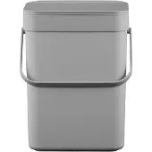 EKO - Puro II Food Waste Caddy 7 liter - Polypropyleen - grijs - Prullenbak
