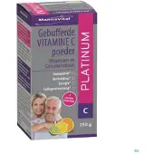 Mannavital Gebufferde Vitamine C Poeder Platinum | 250 g