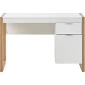 Beliani JOHNSON - Bureau-Wit-Vezelplaat