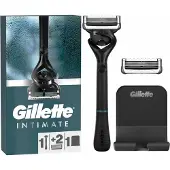 Gillette 6x Intimate Scheermes +2 Navulmesjes 1 Set