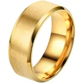 Despora Graveerbare Ring Goud 16.00 mm / maat 50