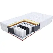 FDM SUMMER Matras 90x200 cm - Hoogte 29 cm H3 en H4 - Pocketvering Matrassen - Dubbelzijdig - 7 zones - Antiallergisch