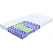 FDM HYBRID Matras 90x200 cm - Hoogte 21 cm H4 - Koudschuim Matrassen - Dubbelzijdig - 7 zones - Öko-Tex