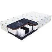 FDM MORK Matras 140x200 cm - Hoogte 24 cm H3 en H4 - Pocketvering Matrassen - Dubbelzijdig - 7 zones - Antiallergisch