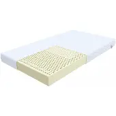 FDM UDINE Matras 80x200 cm - Hoogte 10 cm H2 - Koudschuim Latex Matrassen - Dubbelzijdig - 7 zones - Antiallergisch