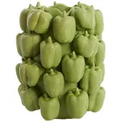 Light & Living vaas deco 23,5x23x32,5 cm bellpepper keramiek mat