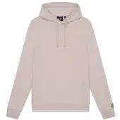 Lyle & Scott Heren Loopback Geborduurde Hoodie in Cove