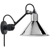 DCW éditions Gras n°304 Cable Wandlamp Chrome | Conical