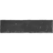 Jabo Moos wandtegel antraciet handvorm 6.5x26 glans