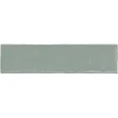 Jabo Moos wandtegel groen handvorm 6.5x26 glans