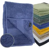 ISleep Terry Strandlaken - 100x180 cm - Donker Blauw