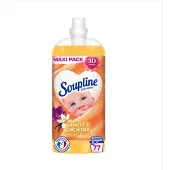 Soupline vanille & orchidée Geconcentreerde Wasverzachter 2X77 wasbeurten - Voordeelverpakking /