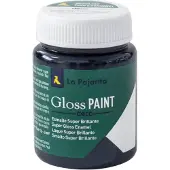 La Pajarita glans verf 75ml waterbasis Blackjack zwart speelgoed.