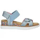 SKECHERS sandalen blauw Meisjes Textiel Effen - maat 31