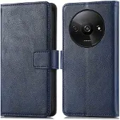 IMoshion Luxe Bookcase voor de Xiaomi Redmi A3 - Donkerblauw