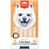 WANPY - Likbare snack kip en kaas 15 sticks van 14g