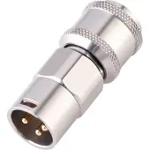 Auxfun 3XLR naar EZfunLok Adapter Voor De Seksmachine