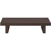 Ferm Living Kona bijzettafel Dark Stained oak veneer