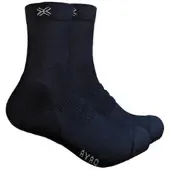 Ayaq Allos Unisex Sokken Zwart || Maat: 44-45