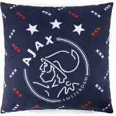 Ajax -kussen navy logo