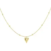 Yehwang - All for Love Ball Chain Ketting - goudkleurig