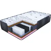 FDM SOLE Matras 100x200 cm - Hoogte 22 cm H4 - Multi Pocketvering Matrassen - Dubbelzijdig - 7 zones - Antiallergisch