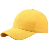 LGT JWLS Effen Baseball Cap van 100% Katoen - Geel