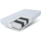 FDM MEMORY Matras 120x200 cm - Pocketvering Matrassen Tweepersoons - Hoogte 16 cm H3 - Dubbelzijdig - 7 zones - Afritsbaar hoes wasbaar - Antiallergisch en Ademende - Öko-Tex gecertificeerd