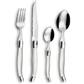 Lou Laguiole Rustic Bestekset 24pcs Parel