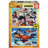 Educa Borras - puzzel Dragon Ball - 2 x 100 stuks