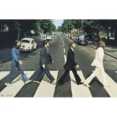 Merkloos Poster The Beatles Abbey Road 91,5x61cm