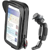 Lampa Optiline Waterdichte Telefoonhouder Motor Scooter Spiegel Lange Arm