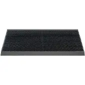 Hamat Outline deurmat buiten - Pure black - 60 x 90 cm