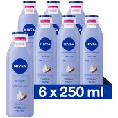 Nivea 6x Nivea Zijdezachte Body Milk 250 Ml