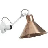 DCW éditions Gras n°304 Wandlamp Raw Copper | White | Conical