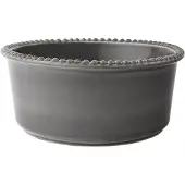 PotteryJo Daria kom Ø18 cm aardewerk Clean grey