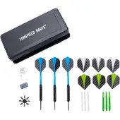 Longfield Darts Brass Darts - 1 set met opbergcase