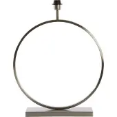 Light & Living Tafellamp Liva - 57cm - Nikkel - excl. kap