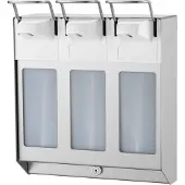 Mediqo-Line MediQoline TRIO Zeep & desinfectiemiddeldispenser RVS 1000ml