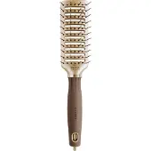 Olivia Garden Nylon Bristles Gold and Brown Vent Borstel - 1stuks