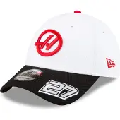 New Era 9forty haas f1 nico hulkenberg pet - bianco katoen