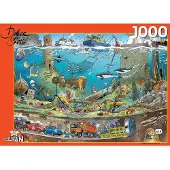 Puzzelman Onder Water - Danker Jan Puzzel (1000 stukjes)