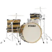 Tama SUPERSTAR CLASSIC ROCK 22" NATURAL EBONY TIGER WRAP