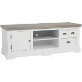 Tower Living Fleur - TV stand 145 (Wit, 145x54x50cm)