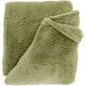 Unique living plaid justin 150x200cm tea green